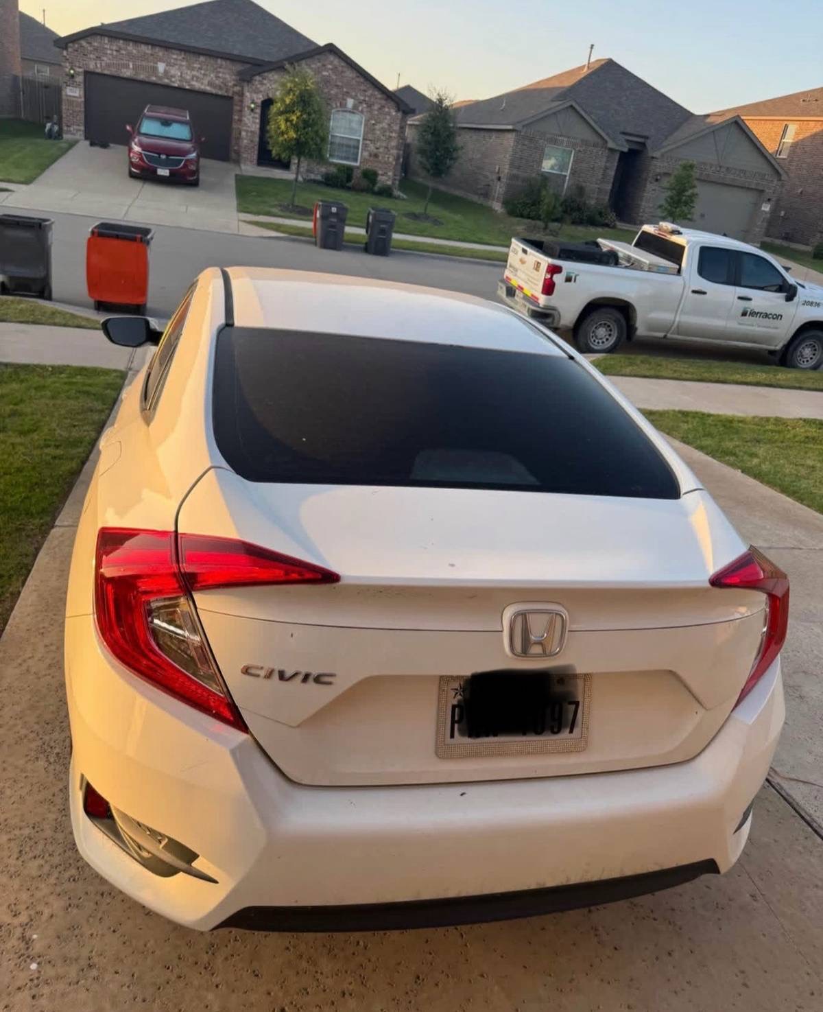 2018 Honda Civic Lx Sedan